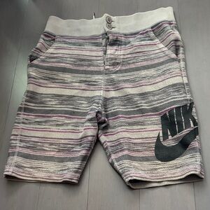 Nike Sportswear Striped Sweat Shorts Men’s Size S